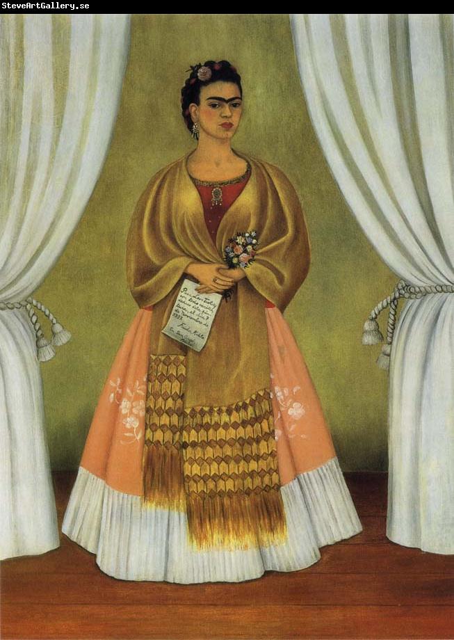 Frida Kahlo Between Cloth